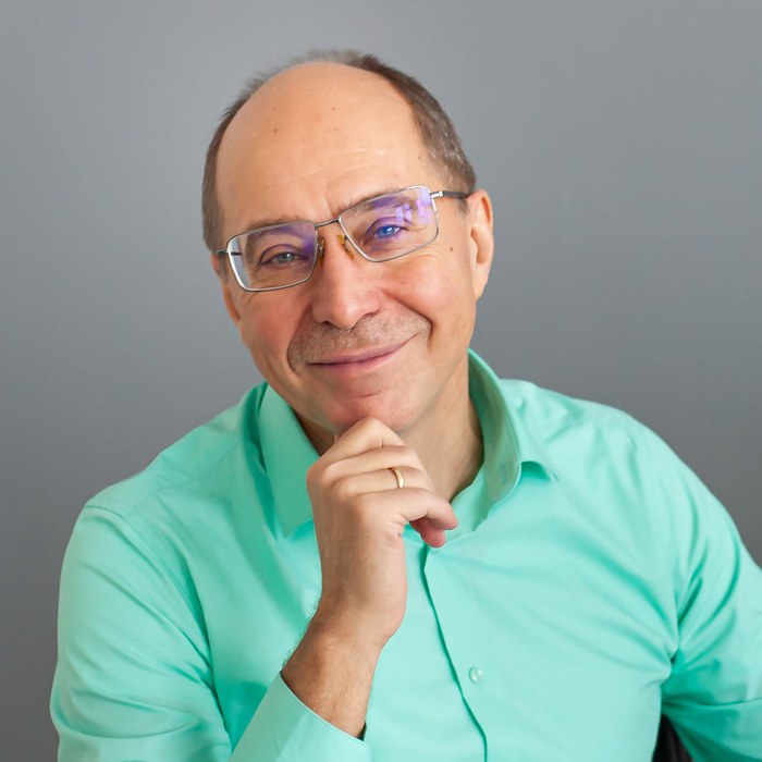 Portret van Mikhail Burnyashev